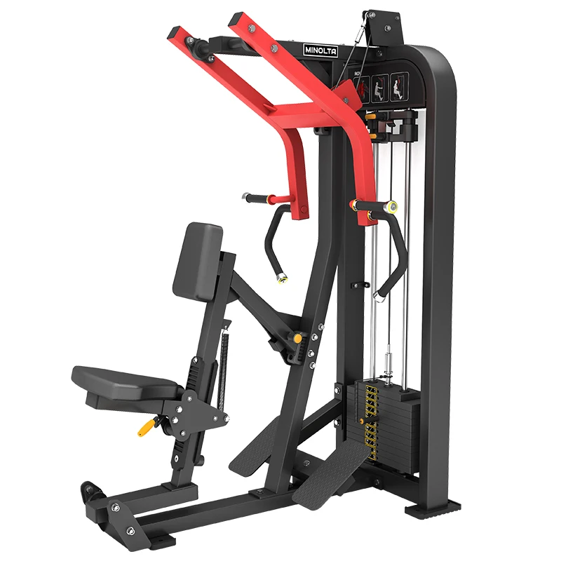 MND Strength Training Workout Commercial Gym Equipment Pin Loaded Weight Selected Seated Rowing for Sale