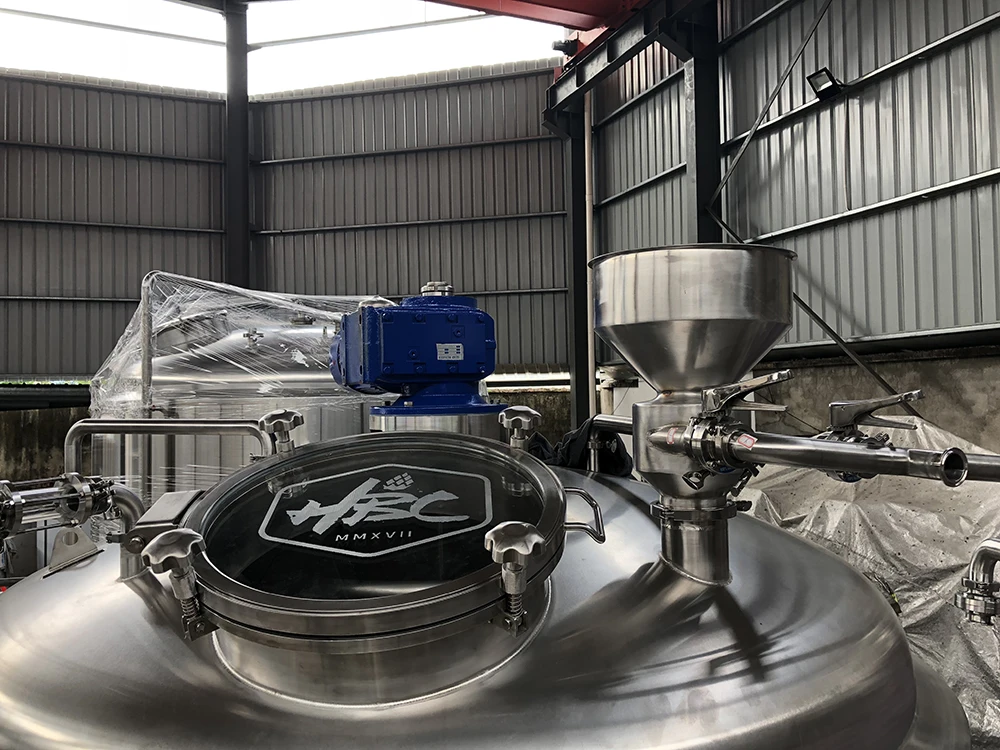 Паровой нагреватель 3500L 35HL 30BBL, три сосуда, пивоваренное оборудование, коммерческие принадлежности