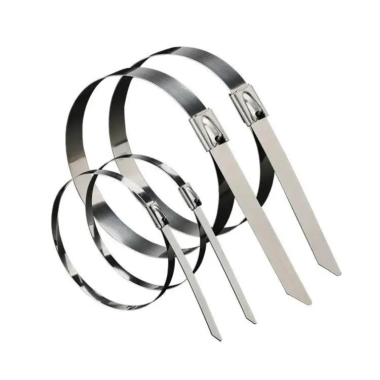 Self-locking Stainless Steel Zip Ties