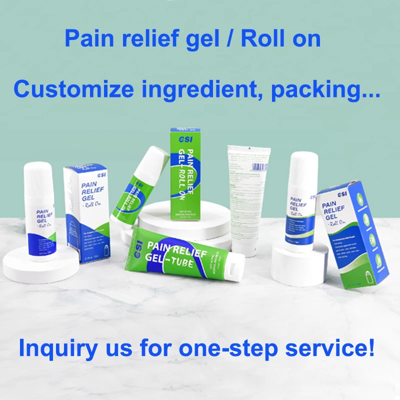 CSI Hydrogel Fast Acting Menthol Pain Relief Extra Strength Pain Relief Product