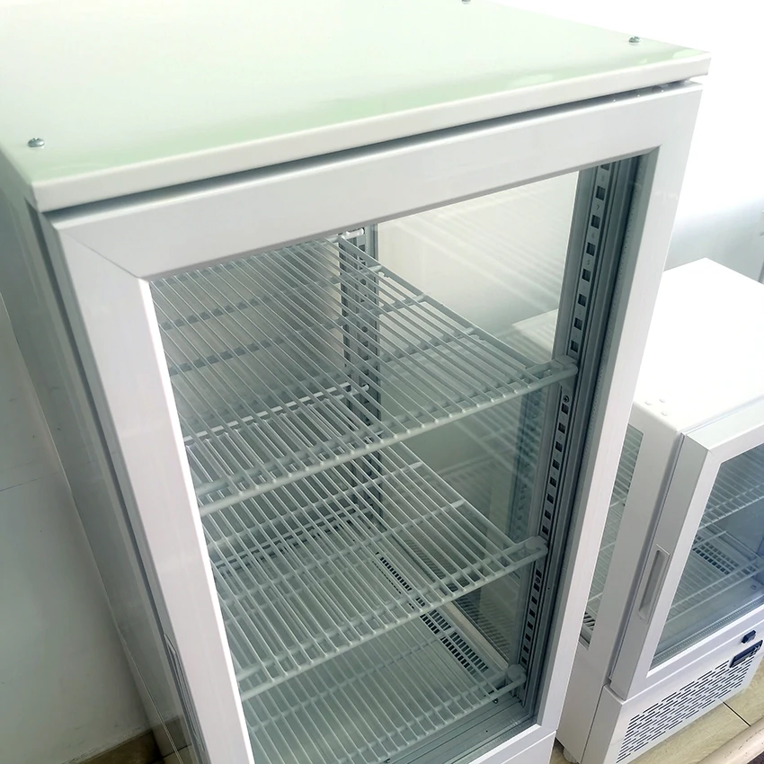 Can Beer Cake Commercial Counter Top Fridge Commercial Beverage Display