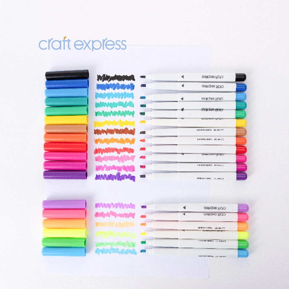 Craft Express  18-Pack Assorted Joy Sublimation Markers
