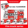 Opp bagged-fire truck 4-piece set-inertia