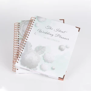 Customizable Modern A5 Spiral Notebook Durable Hardcover Business Notebook for Study Multi-Color Office Essential