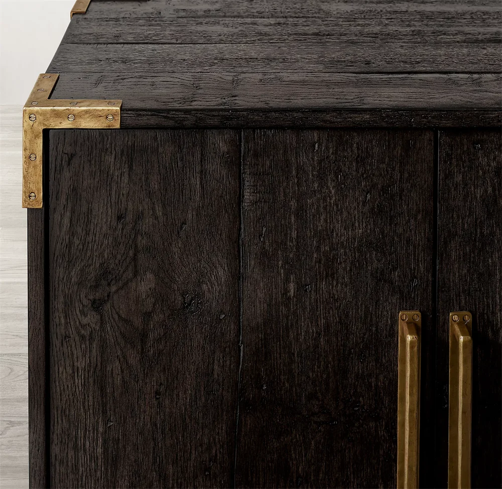 Home Furniture Living Room Furniture Handcast Metal Hardware Tapered