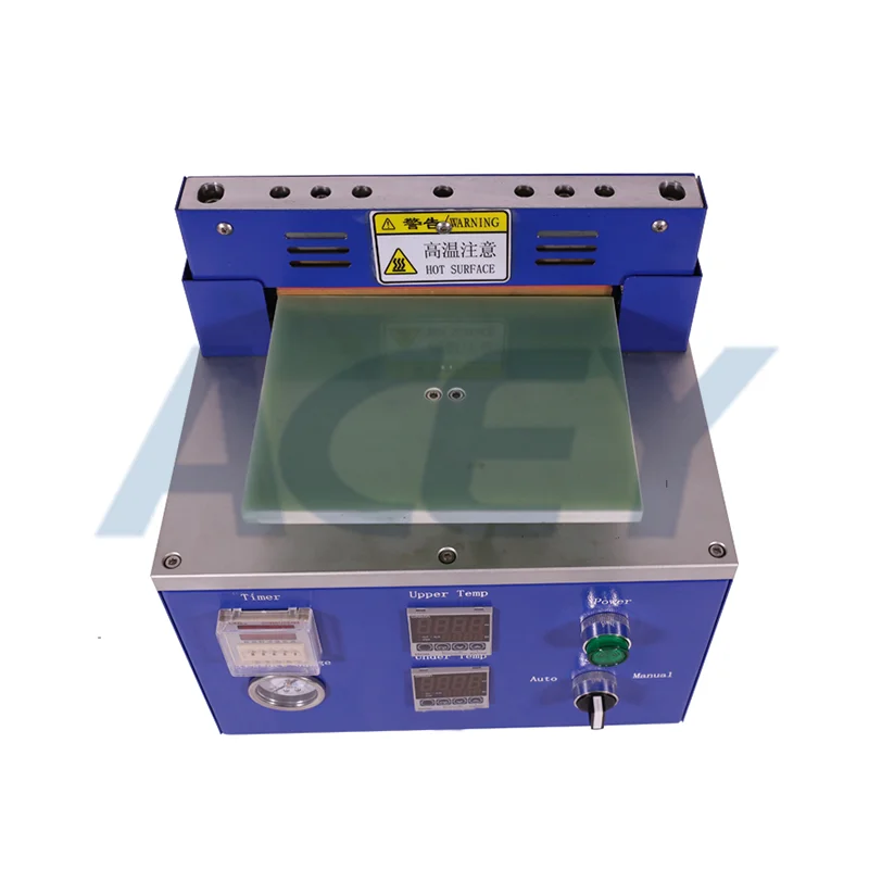 Portable Lab Lithium Polymer Battery Heat Top-Side Sealer Sealing Machine for Pouch Cell