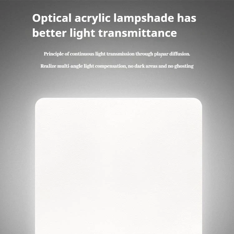 Moderni Nigri Albi Luminis LED Plani Lucernae Rectangulares Officinae Camerae Habitaculi Lampades Pendentes Domus Illuminatio