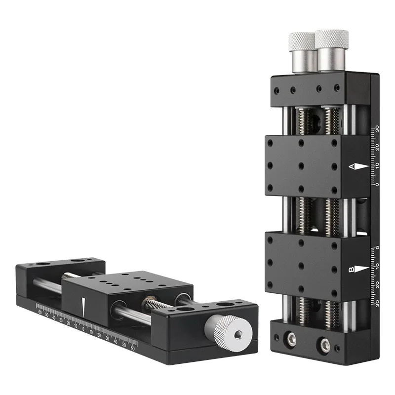 XY Rotary Cross Slide Table - Precision Manual Control