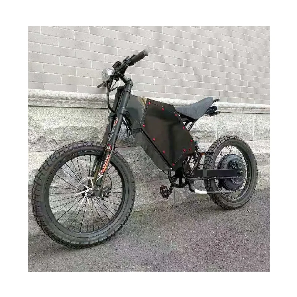 8000w electric bicycle Peak Bike 60V 26Ah Dual Motor Ebike for Adults, 47MPH Up to 100Miles Fast Ebike, 24Inches Fat Tire E Bike,Lockable Suspension Mountain E-bike for Snow Hunting Off-Road Sand Experience the worlds fastest e 8000W Electric Outside Bike With
