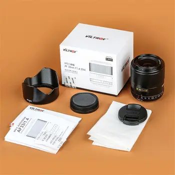 Viltrox 33mm F1.4 AF Auto Focus Lens STM XF Camera APSC Prime Lens for Fujifilm FUJI X Mount Camera XT3 XT2 XT30 XT20 XT10 X-H1 product image