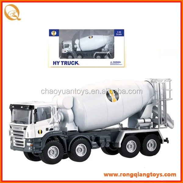 1:50 раздвижной литый цементный смеситель грузовик