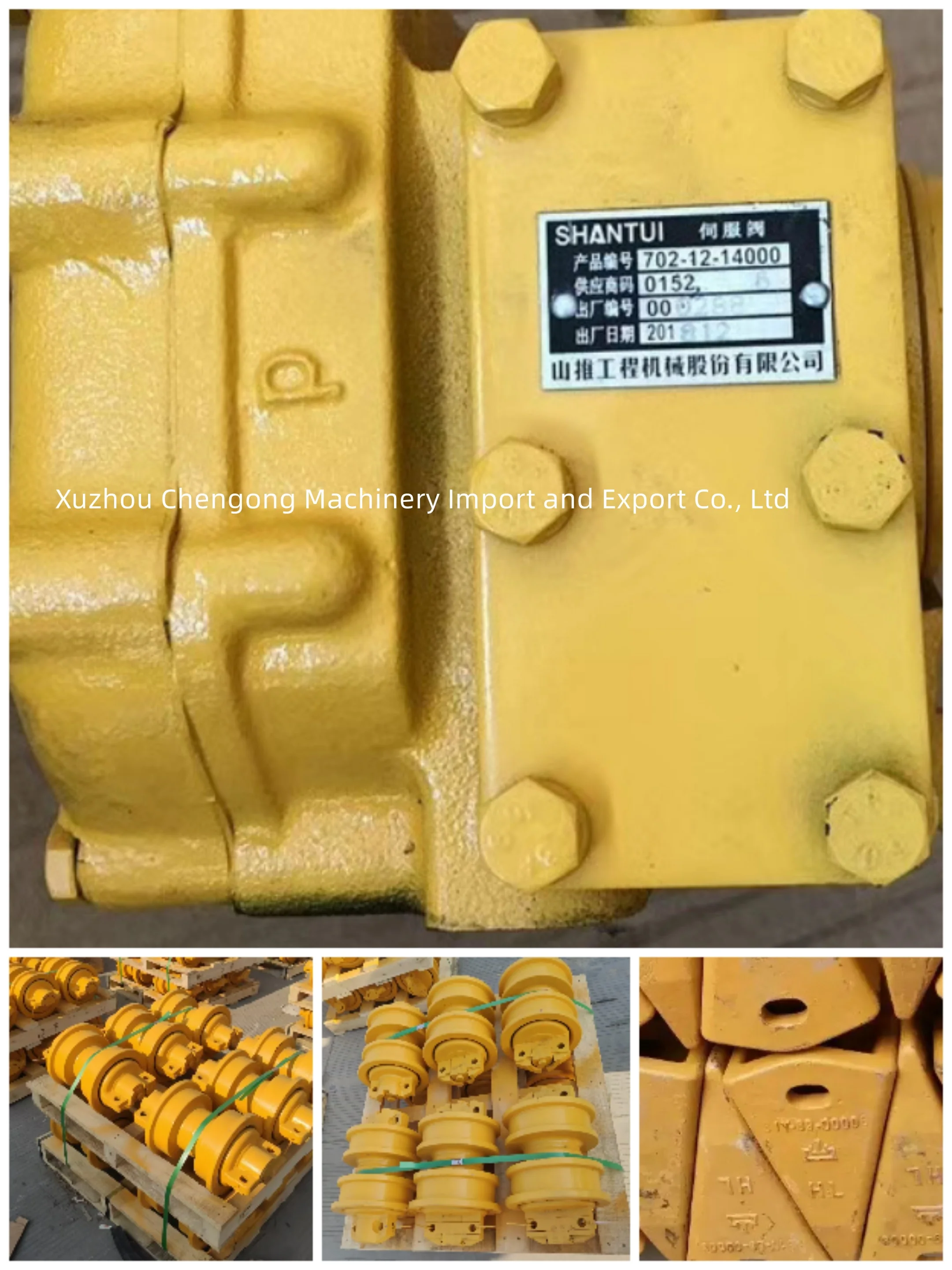 Shantui Bulldozer SD22 SD22S SD23 Spare Parts Transmission Control Valve 154-15-35000 1541535000