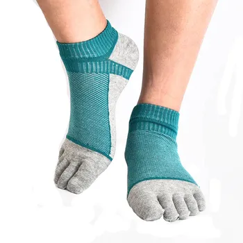Men Durable Reasonable Price Low Cut Plantar Fasciitis Socks Vendor Customised Casual Knitted Bamboo Socks Women's Socks 5 Toe
