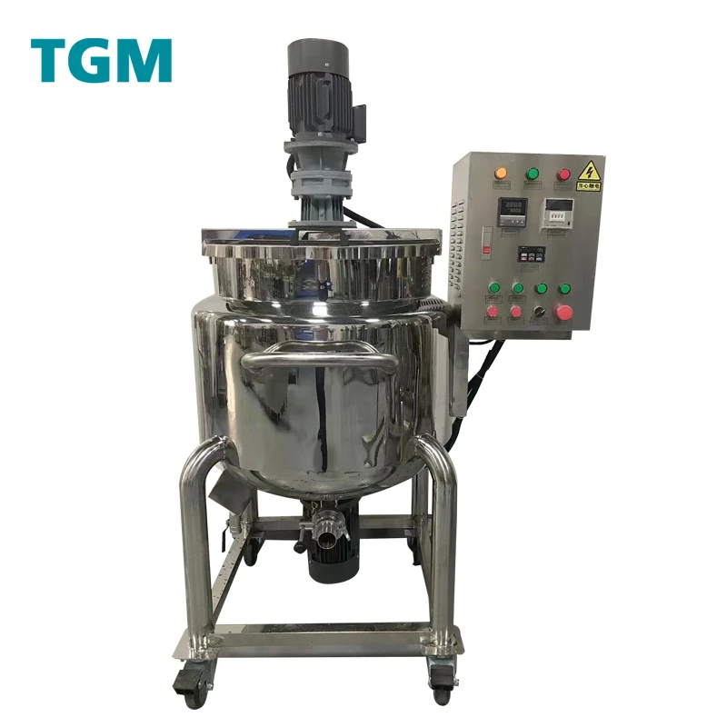 TGM Small Batch Testing Machine Lab Stainless-steel  Coiled/jacketed Reactor with Cooling/heating Function