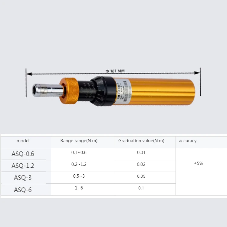 AICEYI ZNS-4 Industrial Grade Manually Adjustable Sliding Torque ...