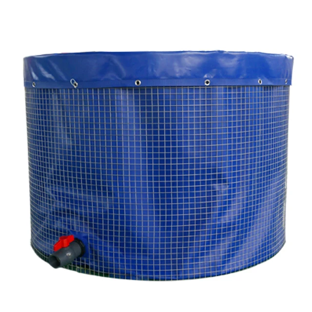 Easily Set Up Terpaulin Fish Tank 10000 Liter Aquaculture Tank