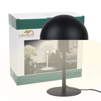 Black or white metal mushroom desk lamp /modern table lamp/decoration desk lamp for bedroom living room
