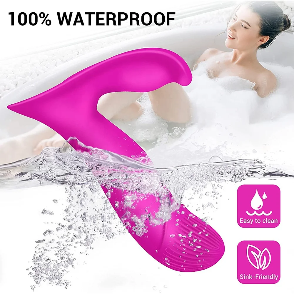 Remote Control Wearable Panty Vibrator Female Clitoral and G Spot Stimulation Thrusting Dildo Vibrator for Women