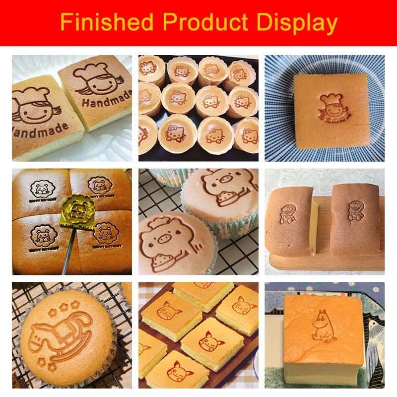 Ottone Logo Personalizzato Ferro Timbro Macchina Timbro In Pelle - Foto 10