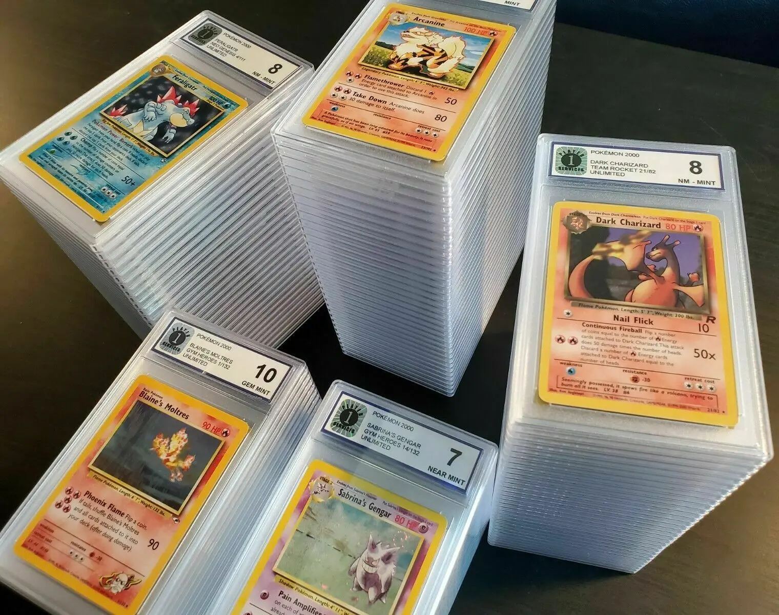 One Random PSA/CGC Graded Pokémon Card - Authentic Encased Collectible - Foto 5