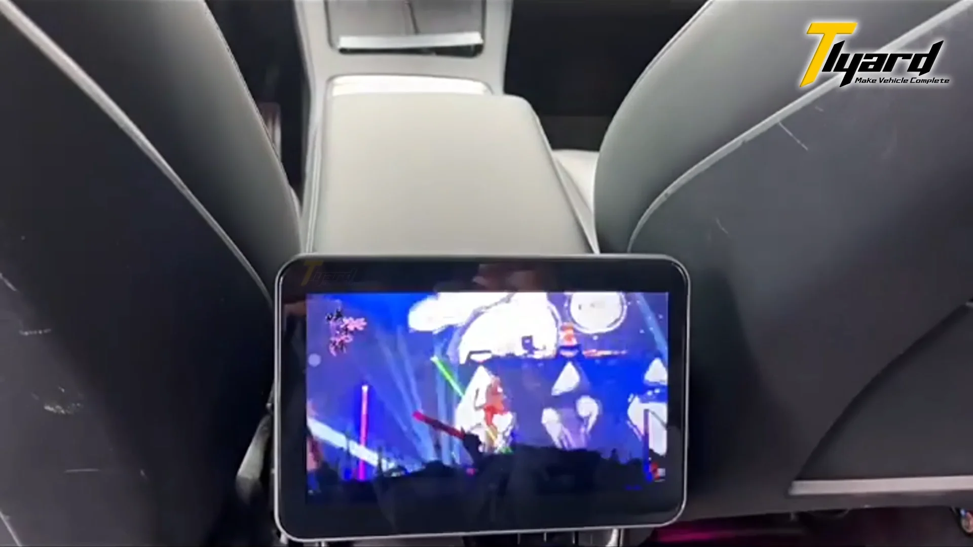 Tesla Display Multimedia Player Rear Seat Entertainment System 8.0 Inch