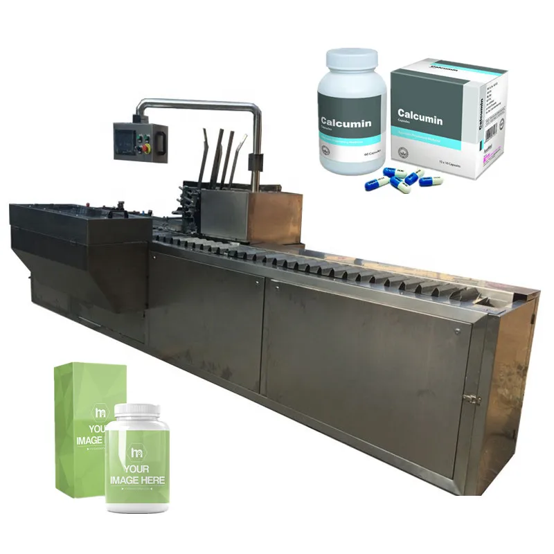 Horizontal automatic pharmacy cartoon box packing machine