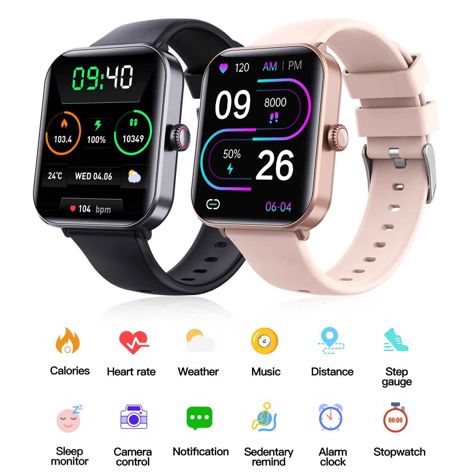 With Sim Card 4G Large 2023  Display Waterproof Dual Camera Fitness Tracker for Women 12 in 1Phone Call Smart Watch