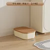 Flat storage box [with lid], thickened