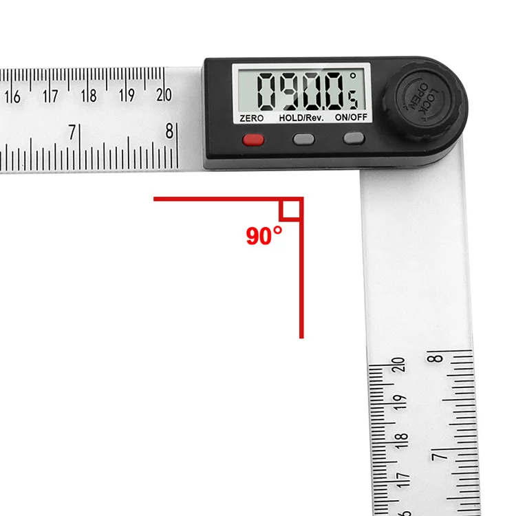 デジタル分度器角度ファインダー、Angle 引きずり Finder