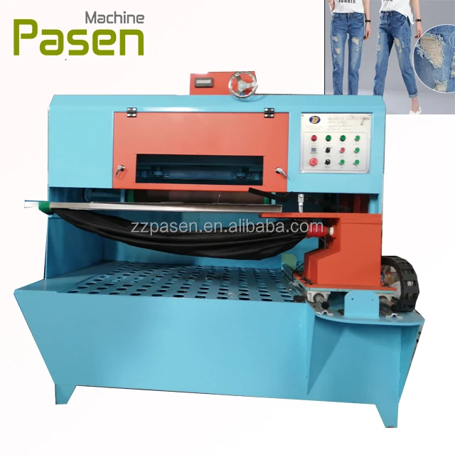 Distrassed Jeans Damaging Making Machine Big Demin Destory Machine