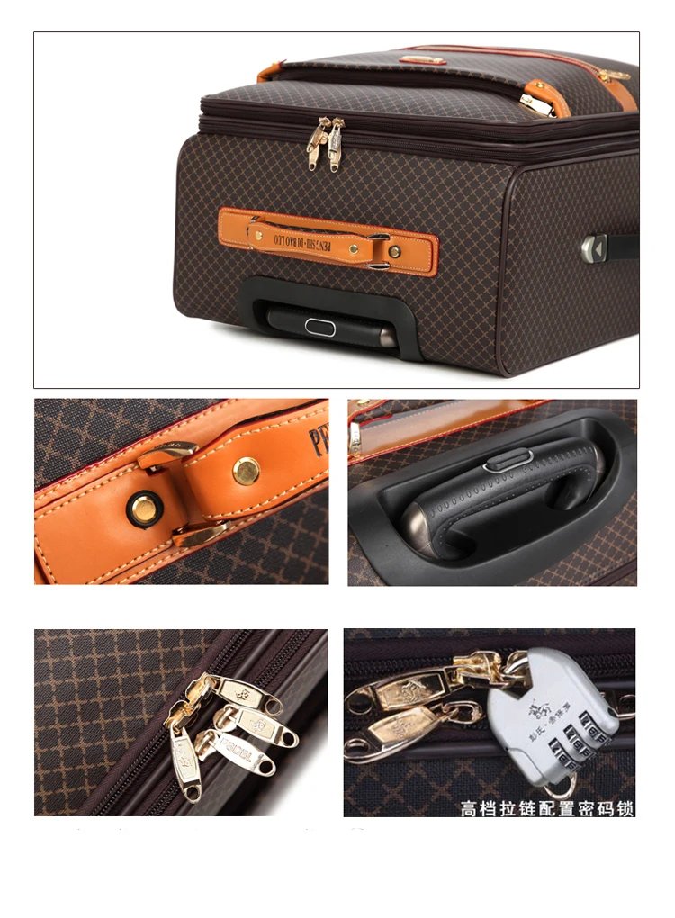 Wholesale Fashion PU Leather Business Luggage Travel Bag Set (9111) - China  PU Storage Suitcase and Luggage price