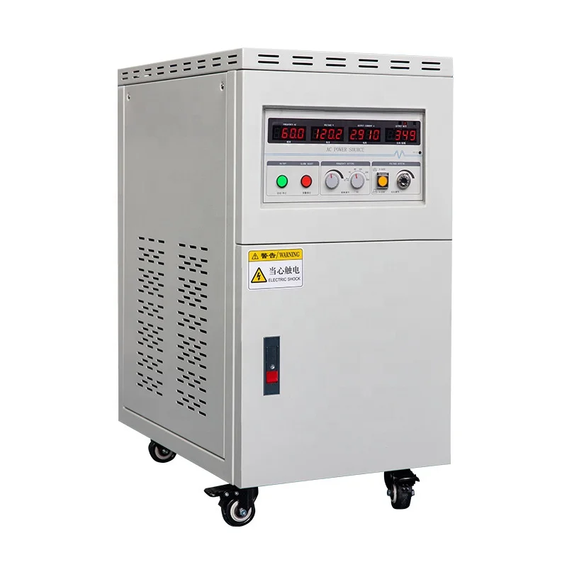 60hz To 50hz Singlephase Stable Voltage And Frequency Programmable