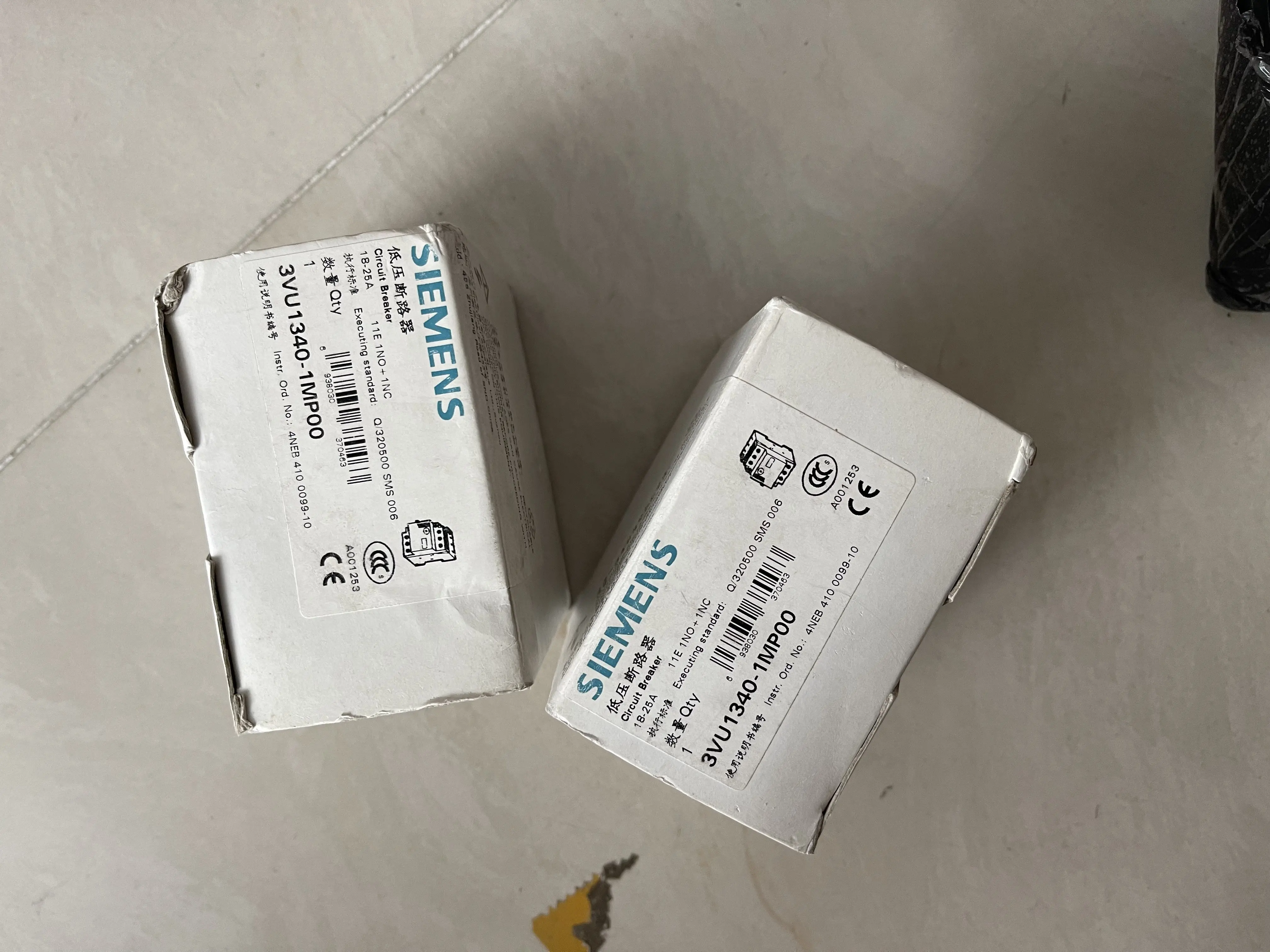 Siemens Circuit Breaker 3VU1340-1MP00