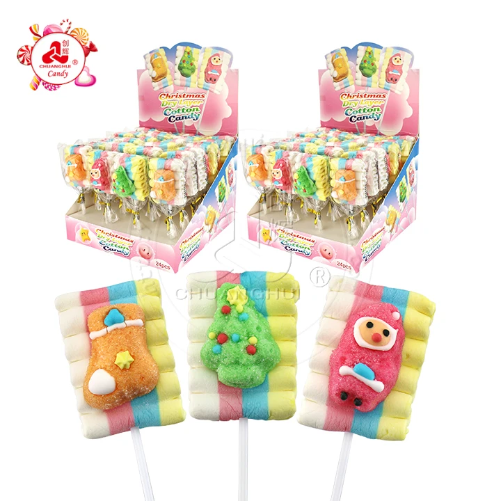 marshmallow lollipops