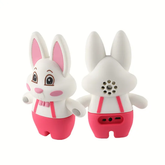 Personalized Custom PVC Octopus Style Rabbit Shape Wireless Blue Tooth Speaker