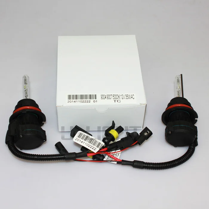 Lot De 2 Ampoules Xénon HID H1/H7 35W/55W - Température 6000K à 10000K, Neuves