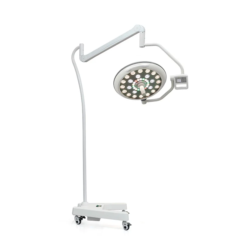 Micare power-led plus e500l lâmpada cirúrgica portátil econômica móvel, luz led para exame médico para sala de operação cirúrgica