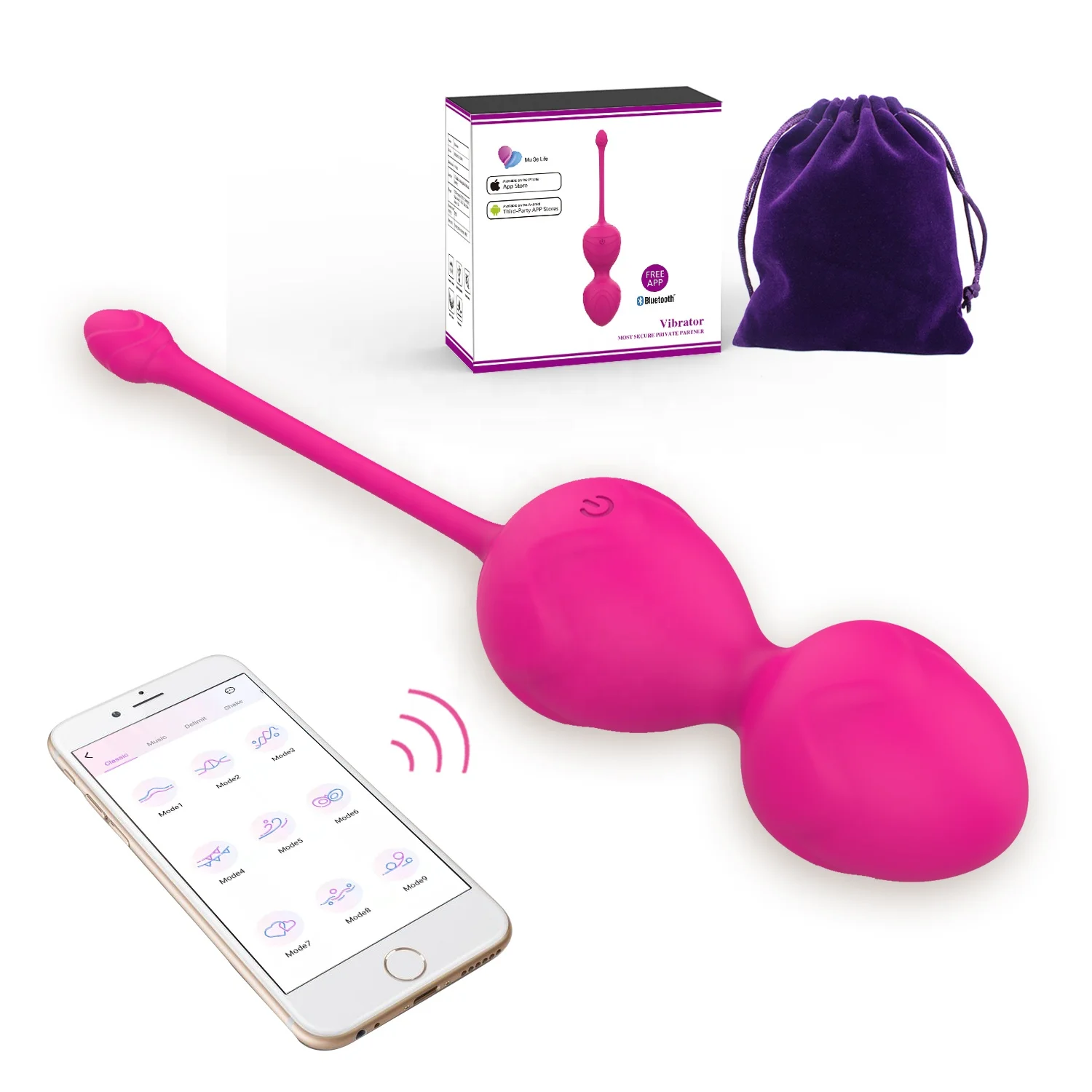 Alibaba.com: Y.love YAI66W Adele Vibrating Egg, APP controlled with 10  vibration modes, waterproof IP65 : Connect with reliable suppliers for  innovative wellness solutions.
