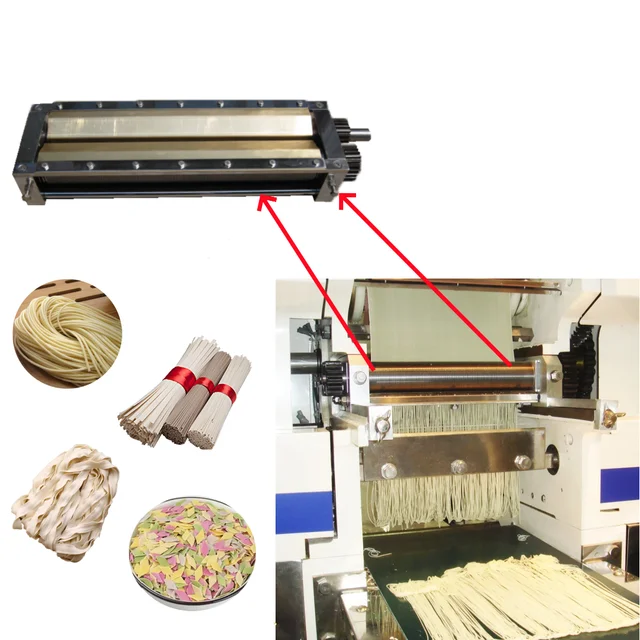 Ramen Noodles Cutting Machine Slitter Cutters with Different Shape and Sizes
