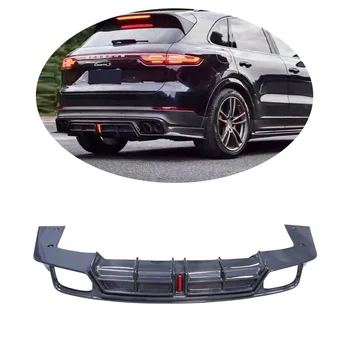 BETTER High Quality Carbon Fiber Bodykit For Porsche Cayenne 9Y0 9YA To CMST Style  Rear Diffuser Factory wholesale price