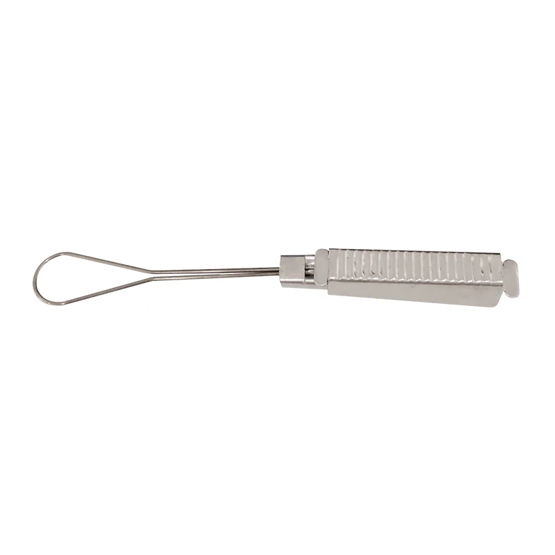 FTTH drop cable clamp 201 steel stainless materials for telecommunications solutions