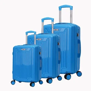 Brand New 20"/24"/28" PP Material Waterproof Suitcase Set Large Capacity Custom Logo Boarding Box