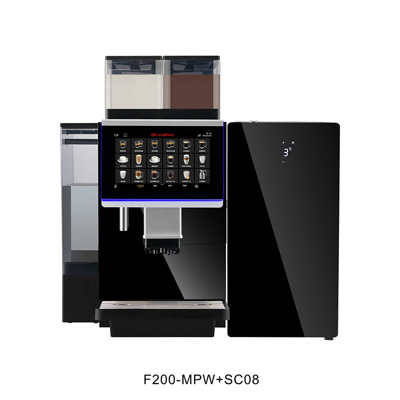 Coming Soon! Dr. Coffee F200 Black Color 2 Bean Hopper 2 Soluble