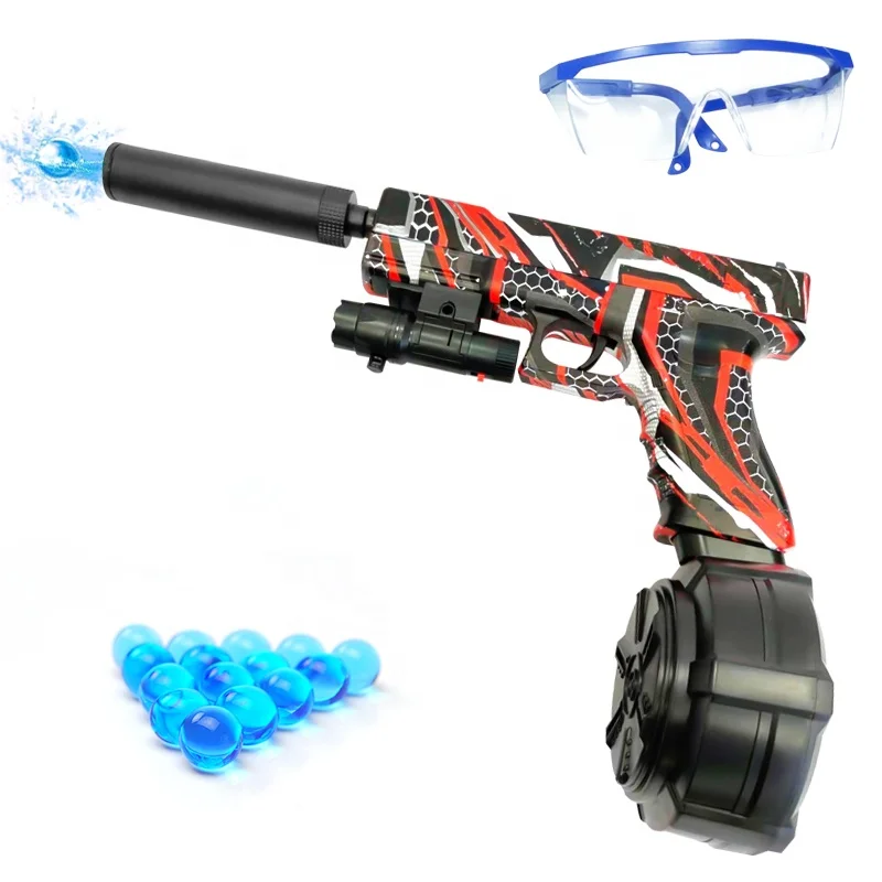 2022 Hot Selling Splatter Ball Blaster Electric Pistol Toy Guns For