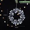 Lf-fine powder garland hanging ornament