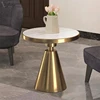White Marble+Gold base