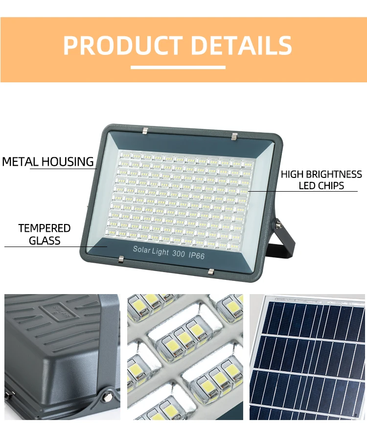 high bright IP65 led solar floodlight for sport stadium square flood lights  solar lights outdoor waterproof