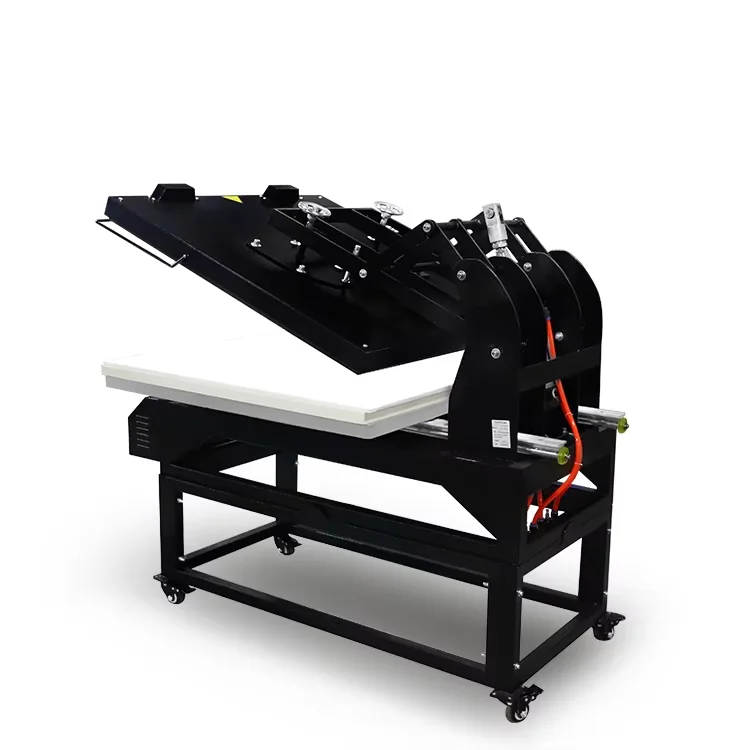 Fully Automatic Pneumatic 100X120 Large-size Heat Press  Machine High Quality Source Factory