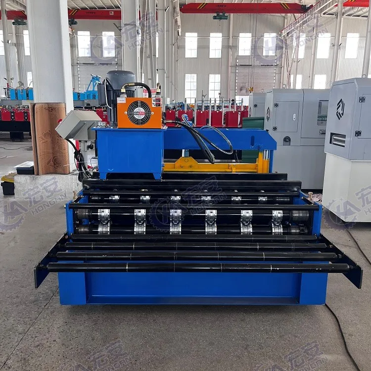 High Quality Automatic Roll Forming Color Steel Metal Profile Glazed Brick Roof Tile Making Machine