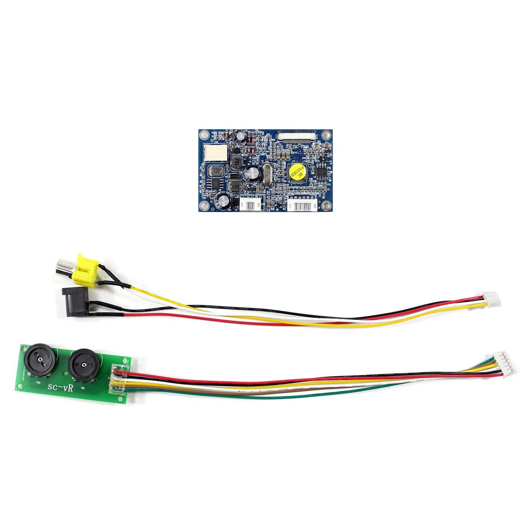 CVBS lcd-плата контроллера для 7 дюймов 26Pin TTL интерфейсом LCD экран 480x234 Разрешение AT070TN07 HSD070I651 на тонкопленочных транзисторах на тонкоплёночных транзисторах дисплей